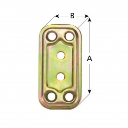 GIUNZIONE DIRITTA L.30MM.STAMP