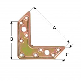 ANGOLO PESANTE MM.120 STAMPATO