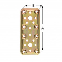 GIUNZIONE PES.DRITTA L50 8X8