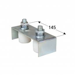 PIASTRA GUIDA REGOL.2 RULLI ZN