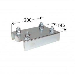 PIASTRA GUIDA REGOL.4 RULLI ZN