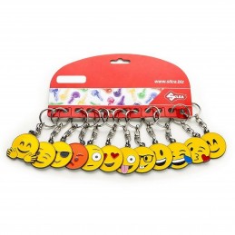 EMOJI KEY CHAIN KIT 12 PZ.