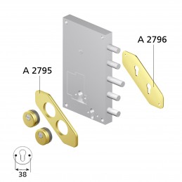 KIT MONOLITO H.25 OTT.BRONZ