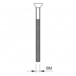 VITE TSP 6X50 ZINCATA