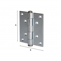 CERNIERE PESANTI ZINC 2,5X2,5