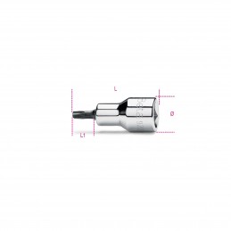 BUSSOLE PROFILO TORX 1/2" T25