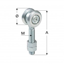 CARRELLO FISSO 2 CUSC. 54MM