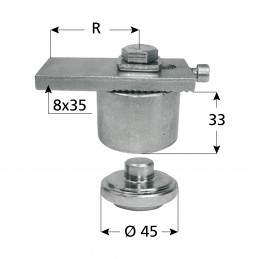 PARTE SUP.CARDINE CUSC. D45 ZN