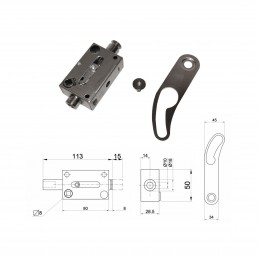 LIMITATORE DI APERTURA SX