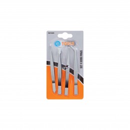 SET 4 MINI PINZE DI PRECISIONE