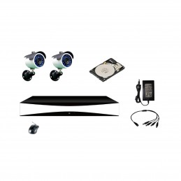 KIT VIDEOSORV.AHD HD1TB+2TELEC