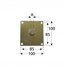 SUPPORTO 100X100 C/APPOGG. Q10