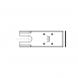 PIASTRA COPERTURA X BTS75 INOX