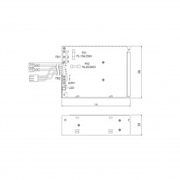 PT ALIMENTATORE 230VAC-13,8VDC