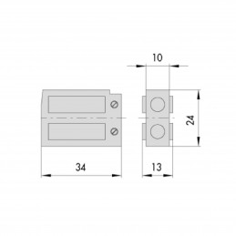 BOBINA 12V P/CISA 14310/14512