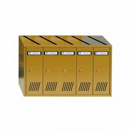 CASELL. VERTIC.5 PORTE BRONZO