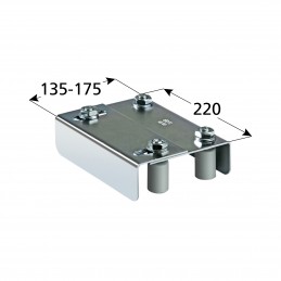 PIASTRA G/CANC.REG.MM.220 OL.=