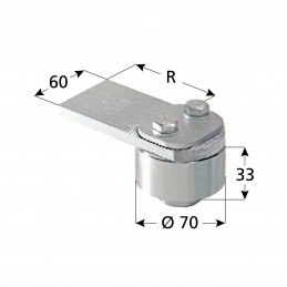 CARDINE C/CUSCIN.REGGISP.D=70